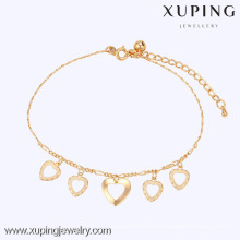 73811-Xuping Fashion 18 Karat vergoldet Messing Frau Armband